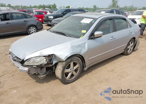 2004 Honda Accord 2.4 Ex z USA, uszkodzony, nr VIN 1HGCM56854A133513